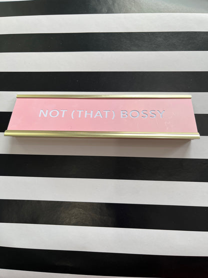 BOSS DESKPLATE