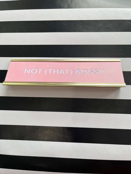 BOSS DESKPLATE