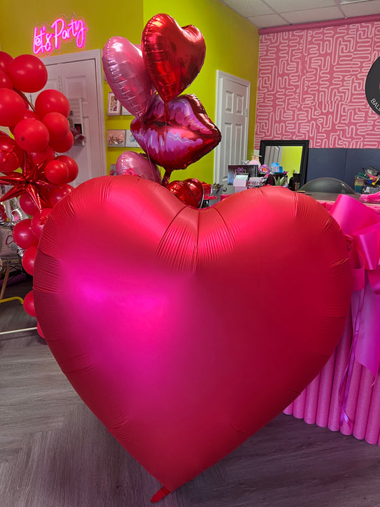 Huge 68” Heart Balloon