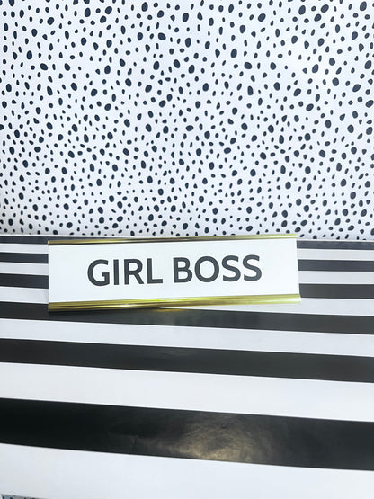 BOSS DESKPLATE
